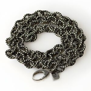 Carolyn Pollack Relios 925 Sterling Silver 53.57 Grams Chain Necklace